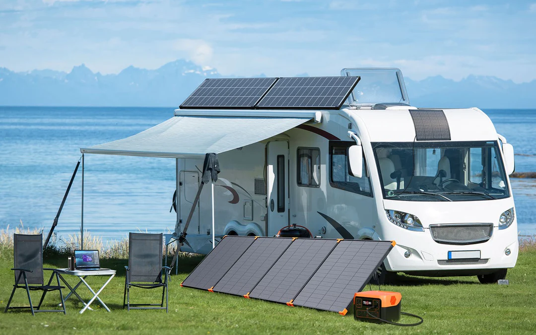Solar-Powered RV Camping